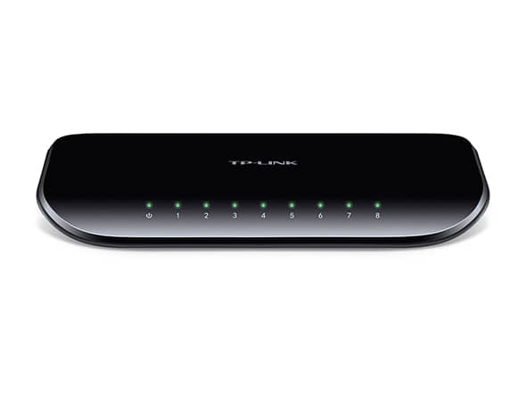 TP-Link TL-SG1008D Switch, 10/100/1000Mbps, 8-Port RJ45