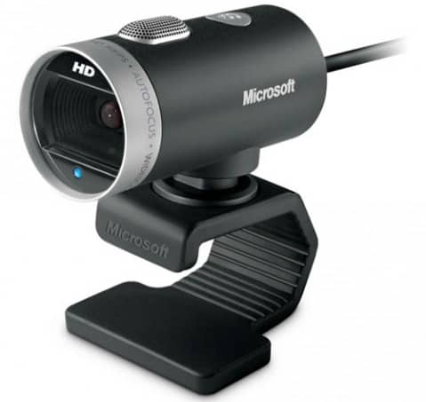 Microsoft LifeCam Cinema, 5.0 Megapixels, 4.0X Digital Zoom, USB 2, Black