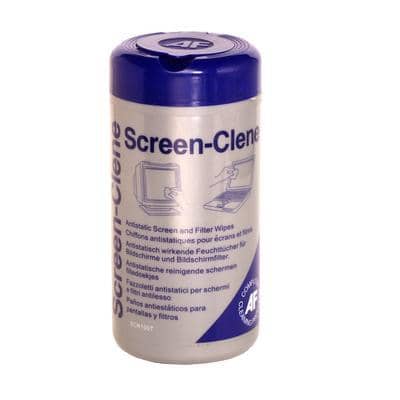 AF Cleaning Screen-Clene Wipes, 100-pack
