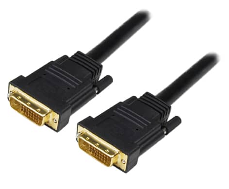 Dynamix DVI Cable, DVI-D male to DVI-D male, 2m
