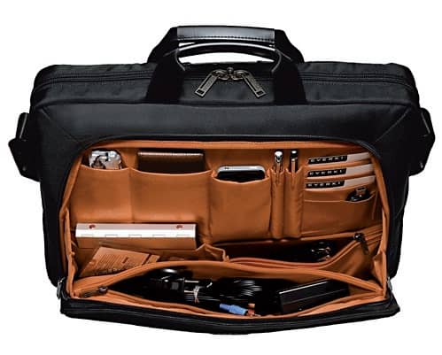 Everki Lunar Notebook Briefcase, up to 18.4", Black