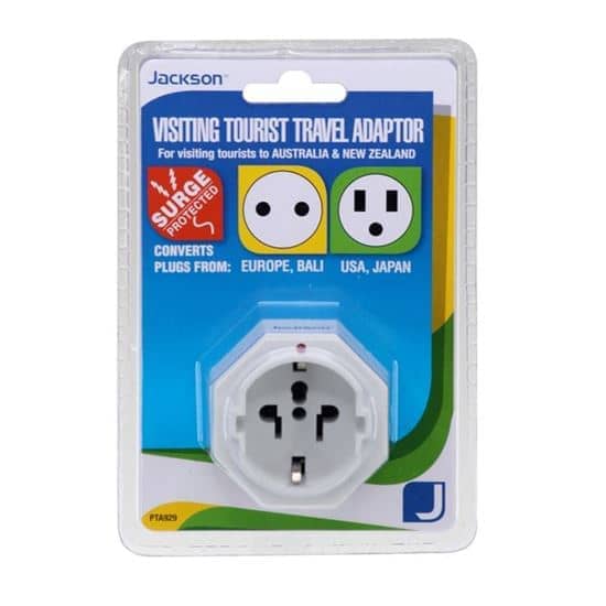 Jackson PTA929 Surge Protected Travel Single Power Adapter