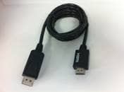 8ware Display Port Cable, DisplayPort to HDMI Type A male, 2m