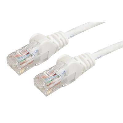 Dynamix Cat6 Network Cable, RJ45 to RJ45, 10m, UTP, White