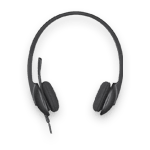 Logitech H340 Headset, USB, Black